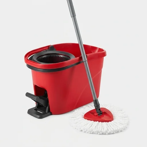 O-Cedar EasyWring Spin Mop with Bucket
